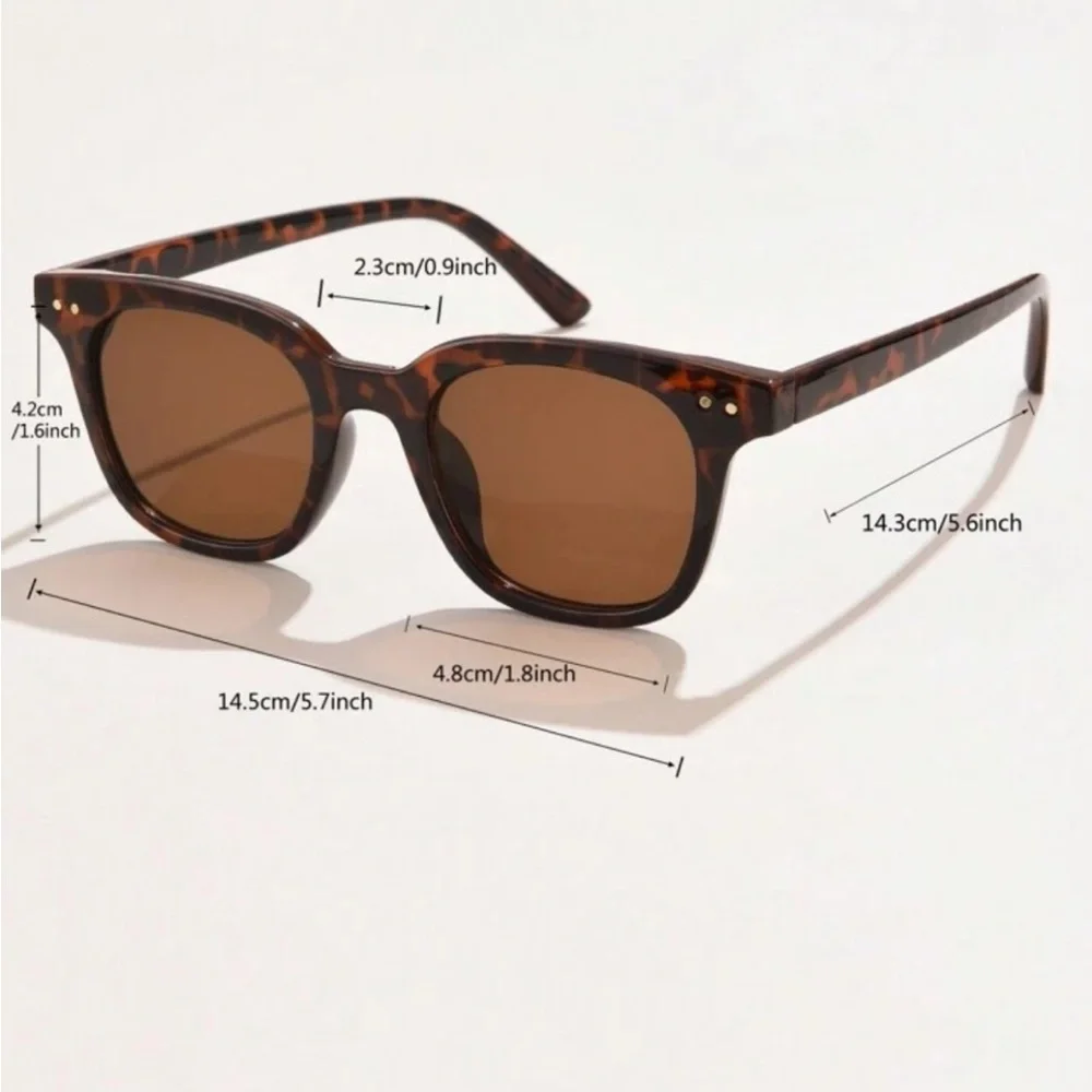 Women’s Tortoise / Leopard Brown Sunglasses